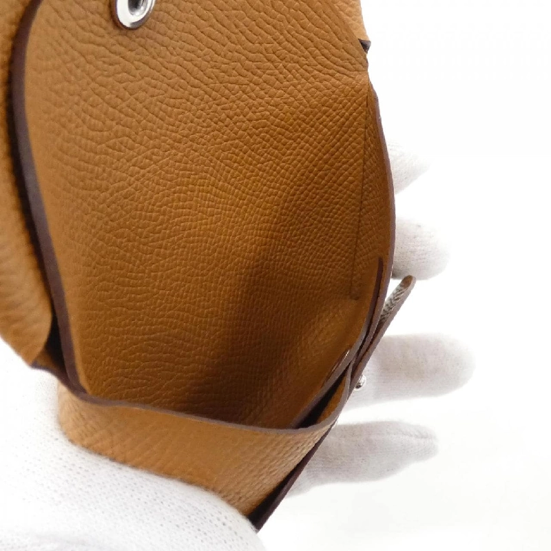 【Sản phẩm chưa sử dụng】Ví tiền Hermes Calvi Duo 083035CK 620665