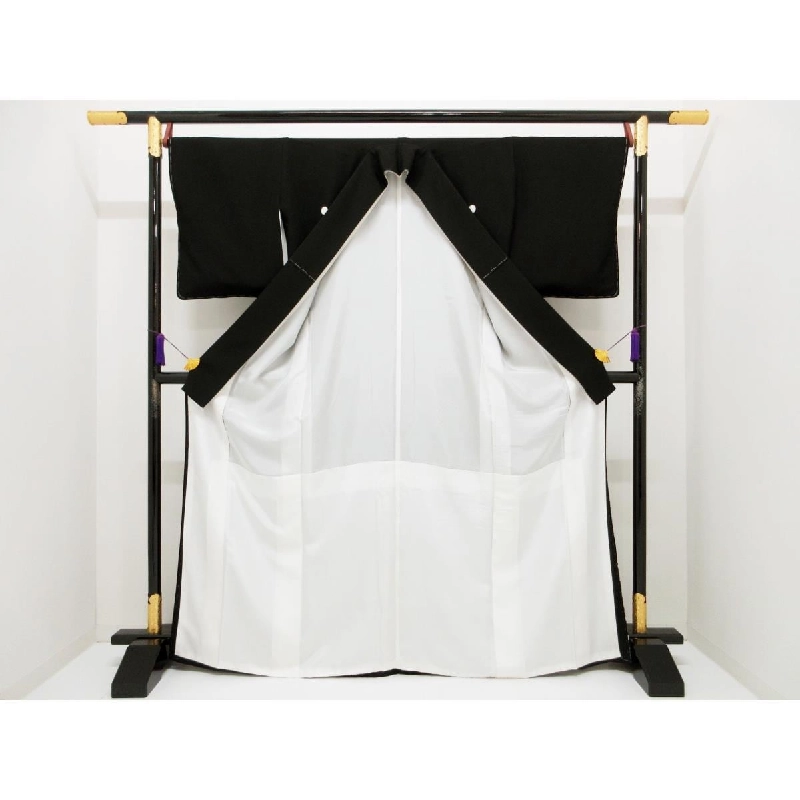 Áo kimono truyền thống với họa tiết bạc và ngọc trai - Hàng hiệu Authentic 883309