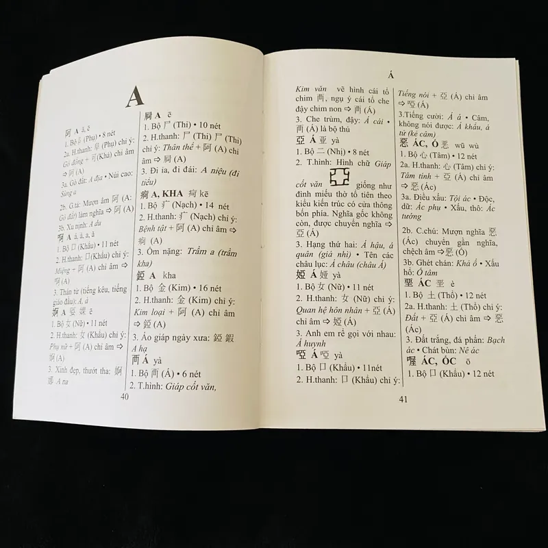 Tự điển cấu tạo chữ Hán  727941