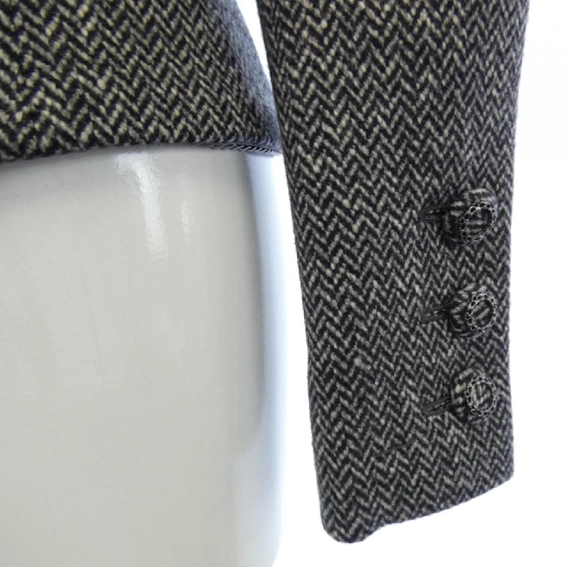 Jacket không cổ CHANEL P33328W04149 - Hàng hiệu Authentic 822355