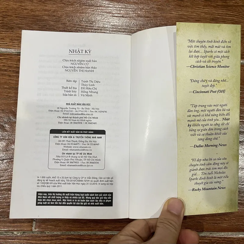 Nhật ký - Nicholas Sparks (15) 975801