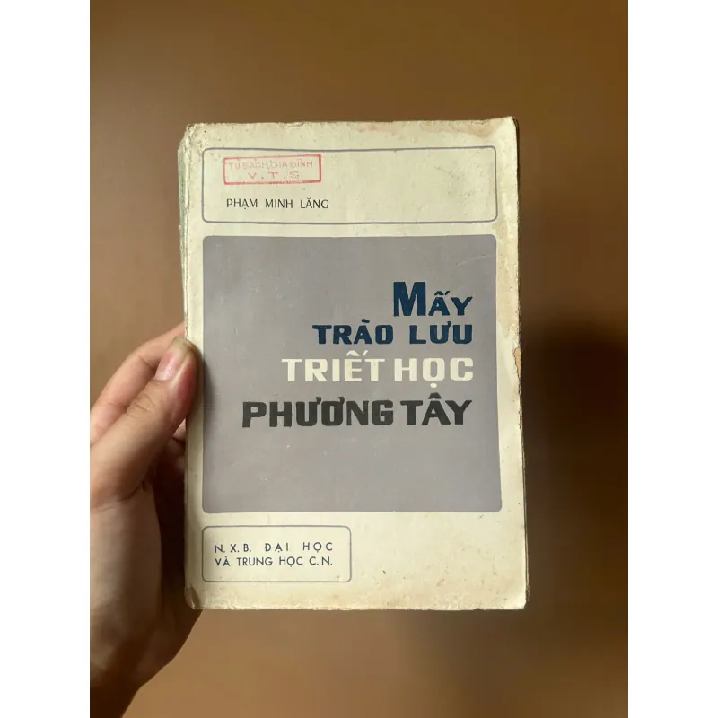 Mấy Trào Lưu Triết Học Phương Tây (Duy Linh Nhân Vị, Hiện Sinh, Thực Dụng)- Phạm Minh Lăng 731596