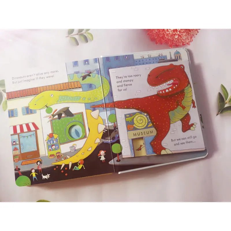 Usborne Peep Inside Dinosaurs 961426