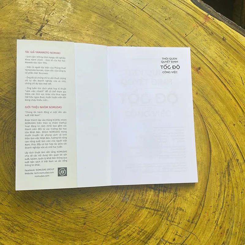THÓI QUEN QUYẾT ĐỊNH TỐC ĐỘ CÔNG VIỆC- YAMAMOTO NORIAKI 709575