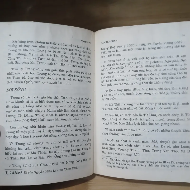 Trang Tử Và Nam Hoa Kinh - Nguyễn Hiến Lê 1020889