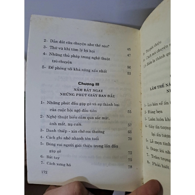 Ấn tượng trong phút đầu giao tiếp mới 80% ố nhẹ Nguyễn Ngọc Nam 1999 HCM0308 KỸ NĂNG 919374