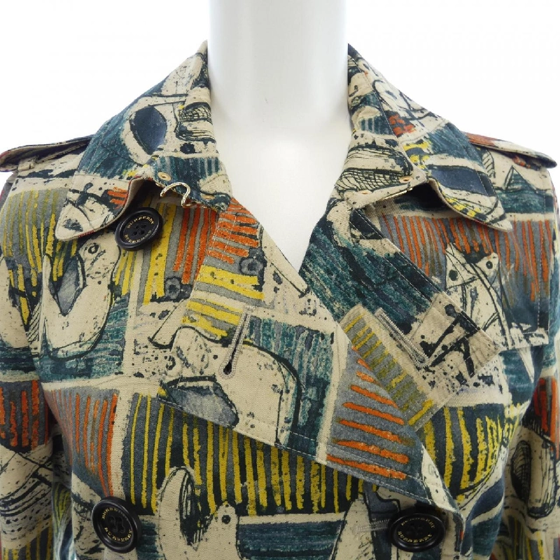 【Mã giảm giá】Burberry BURBERRY Áo khoác trench 636669