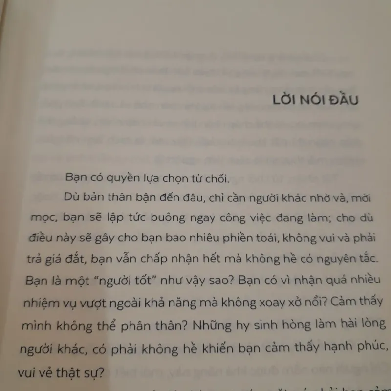 Tg LI JING. BIẾT TỪ CHỐI chẳng lo thua thiệt (Dont fail to say NO).  593397