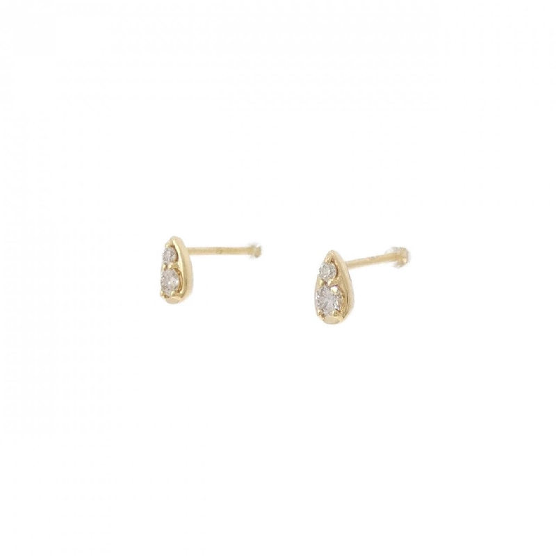 Bông tai kim cương K18YG 0.10CT - Hàng hiệu Chính hãng 876005