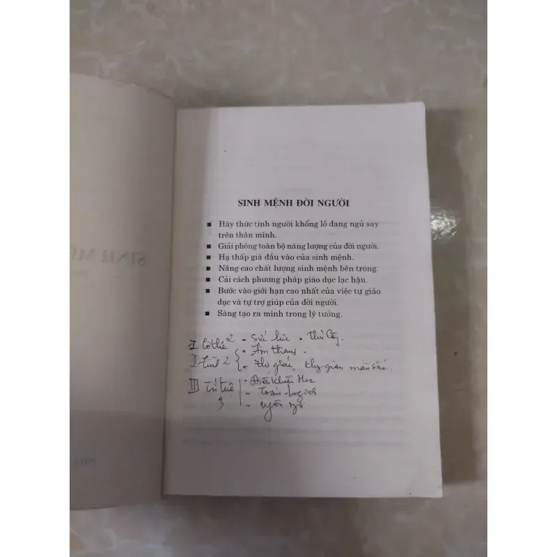 Sách: Sinh mệnh đời người - Tác giả: Xi Zi 929147