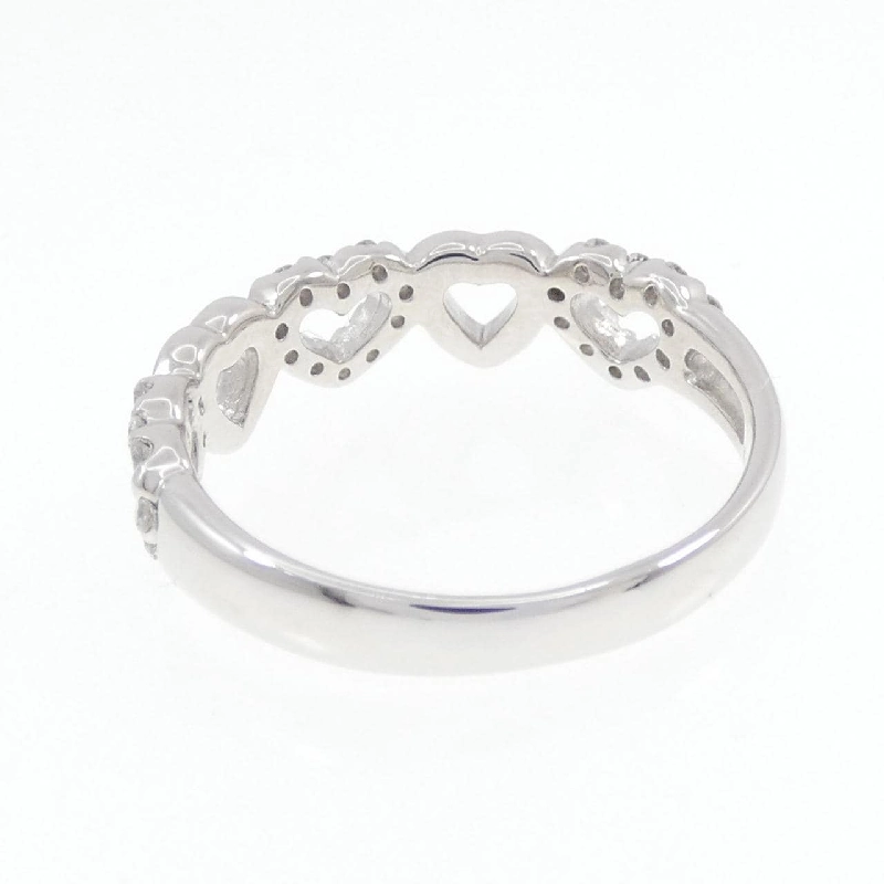 Nhẫn kim cương hình trái tim K18WG 0.25CT - Hàng hiệu chính hãng 848968