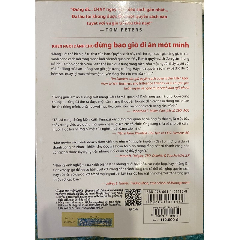 Đừng bao giờ đi ăn một mình 839