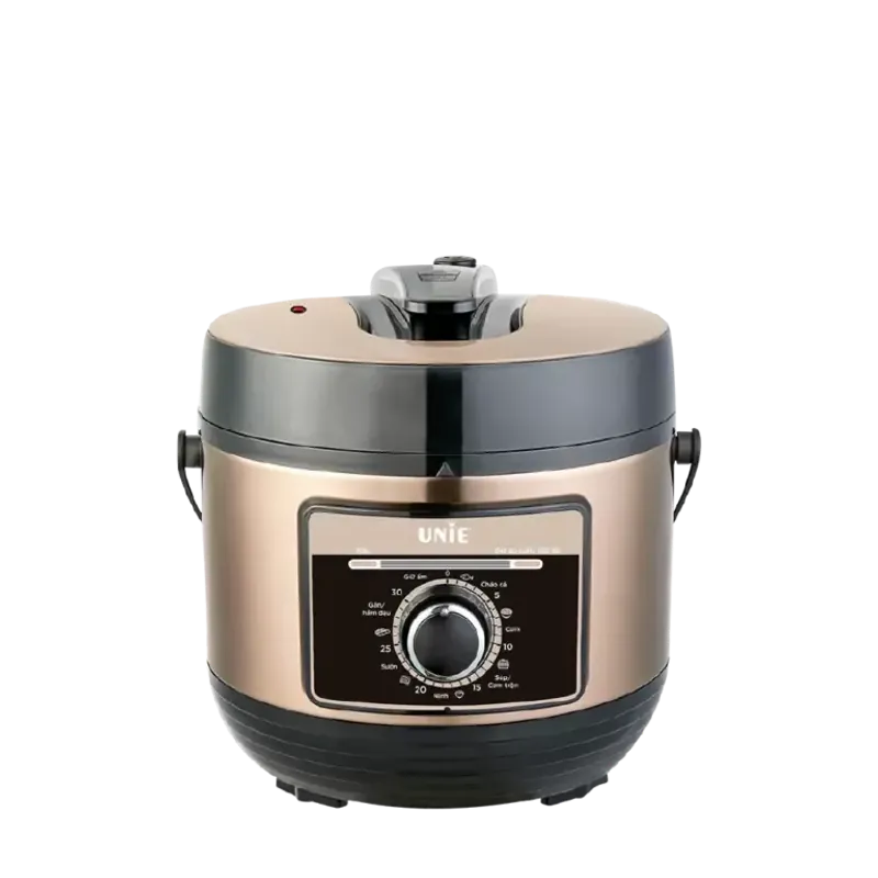 NỒI ÁP SUẤT UNIE UPC5081Y 5L CHÍNH HÃNG MÀU VÀNG ĐỒNG 591020