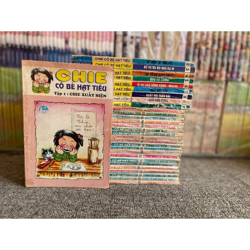 Truyện tranh - Chie Cô bé hạt tiêu năm 1997 - Trọn bộ 30 tập - NXB Kim Đồng 500924