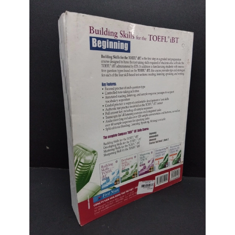 Building skills for the toefl iBT mới 80% ố nhẹ 2017 HCM1710 HỌC NGOẠI NGỮ 917572