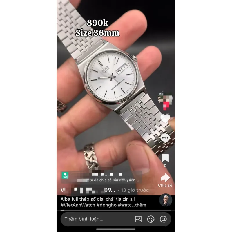 Đồng hồ Seiko alba nam 790715