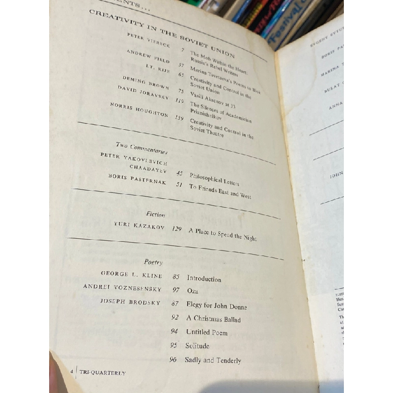 Tri-Quarterly : Creativity in the Soviet Union 448816