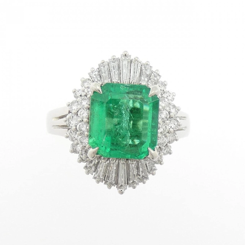 Nhẫn Emerald PT900 2.12CT - Hàng hiệu Chính hãng 847491