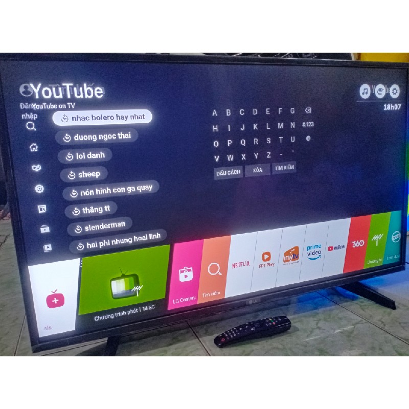 [Tivi Wifi 43" - Độ phân giải 4K - Lướt Youtube Cực nhanh] Thanh lý 9850