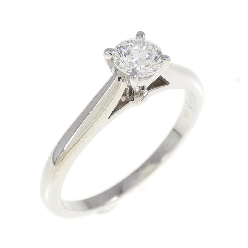 Cartier 1895 Solitaire Nhẫn 0.23CT E VVS1 VG - Hàng hiệu Chính hãng 837485