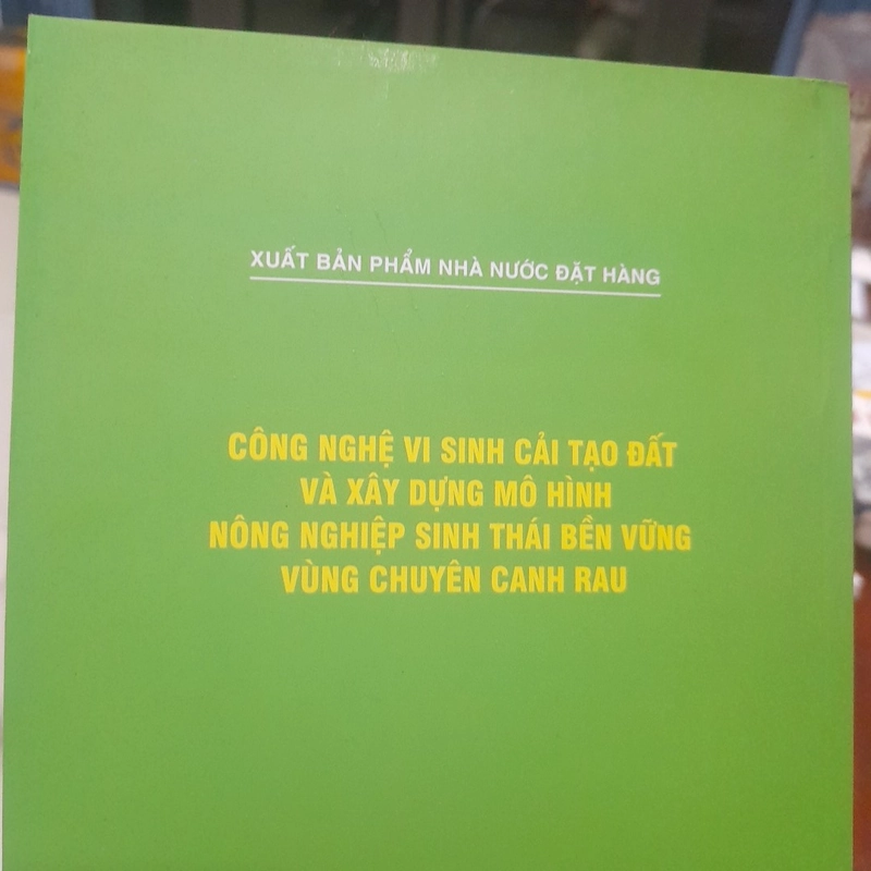 Công nghệ VI SINH CẢI TẠO ĐẤT và xây dựng mô hình vùng chuyên canh rau 386527