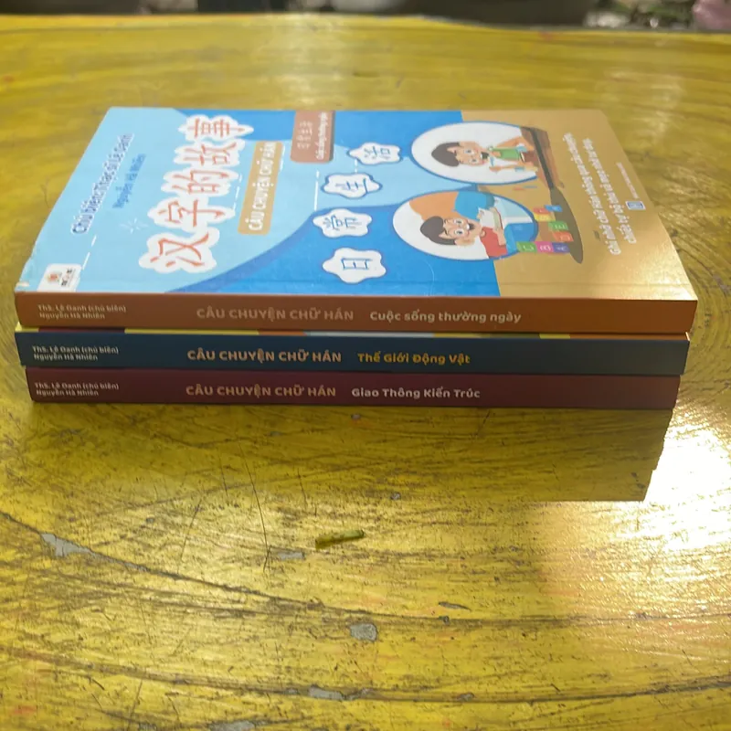 COMBO CÂU CHUYỆN CHỮ HÁN : CUỘC SỐNG THƯỜNG NGÀY- THẾ GIỚI ĐỘNG VẬT- GIAO THÔNG KIẾN TRÚC 737960
