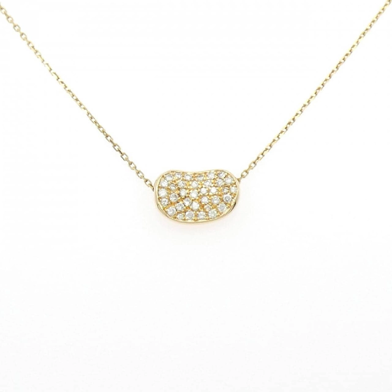 K18PG Pave Diamond Necklace 0.63CT - Hàng hiệu Chính hãng 855670