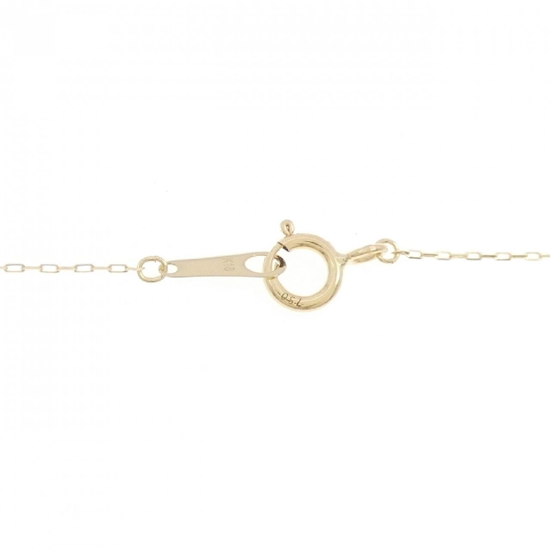 K18YG Chữ cái K Dây chuyền - Hàng hiệu Chính hãng 858922