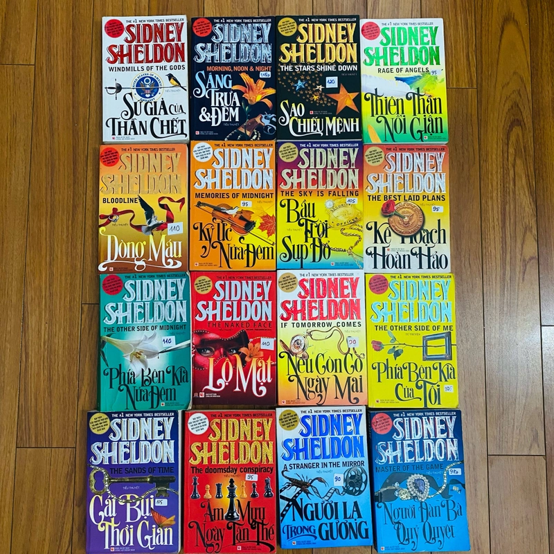 Combo 16 truyện trinh thám Sidney Sheldon - nhà xuất bản công an nhân dân  475516