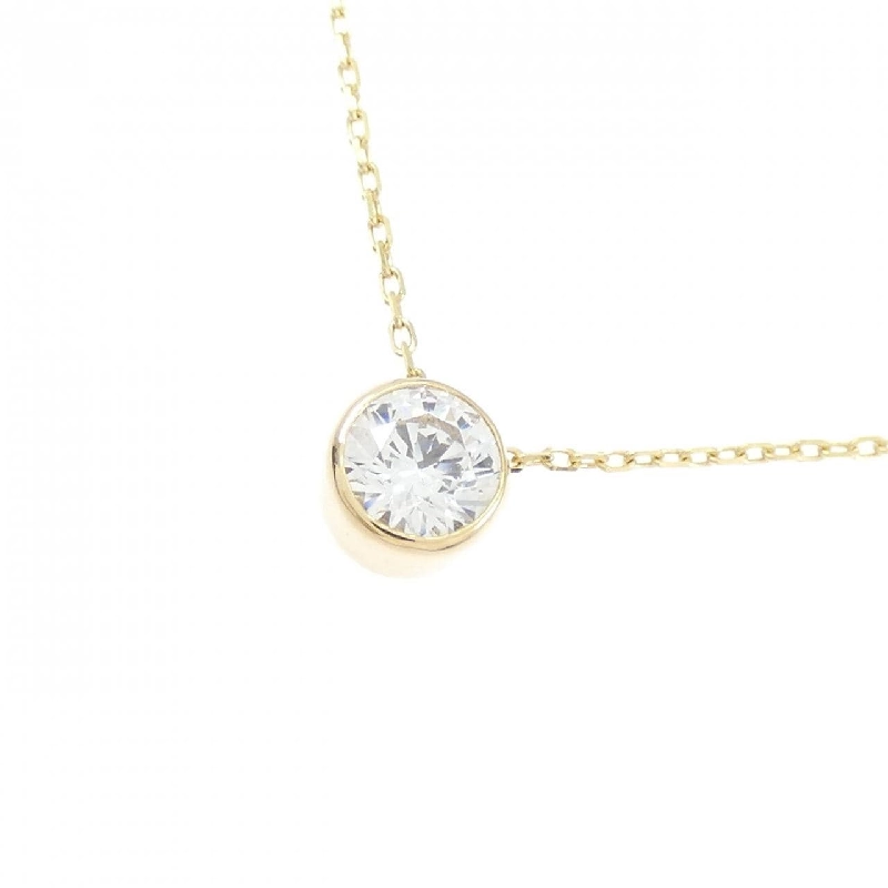 K18YG Cubic Necklace - Hàng hiệu Authentic 857232