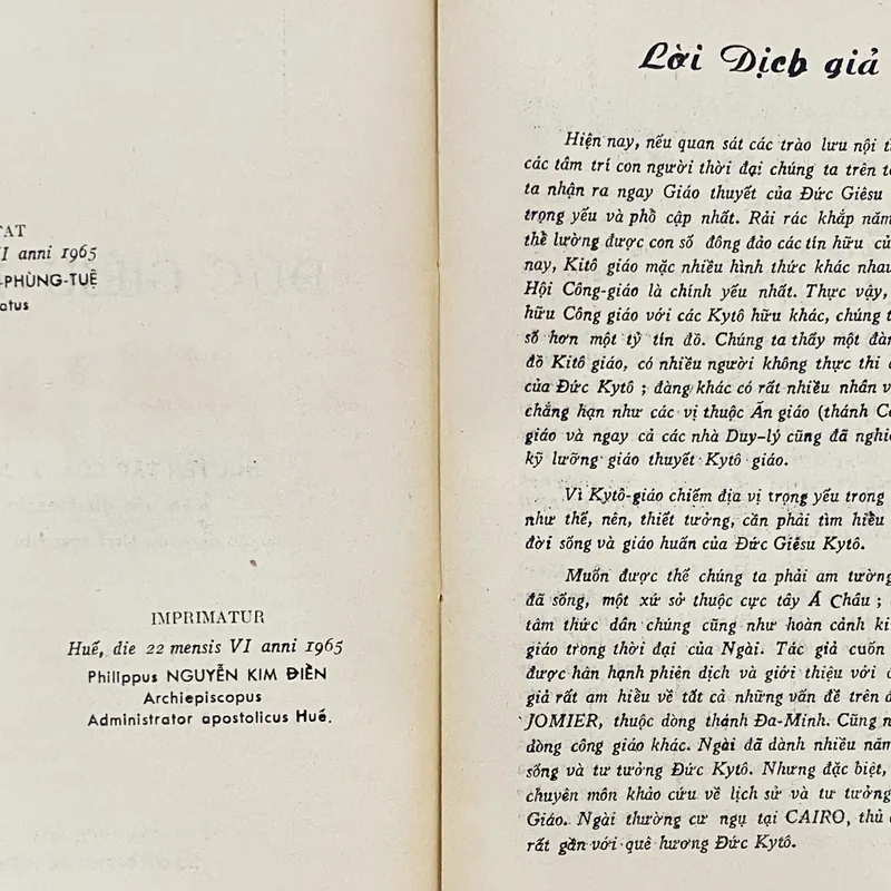 Đức Giêsu Kyto - La Vie du Messie - J.Jomier - Dương Phước Hùng 692696
