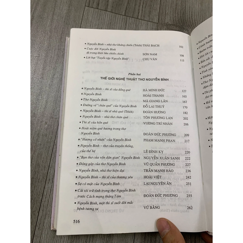 Nguyễn bính về tác gia và tác phẩm. Bìa cứng. 999 469868