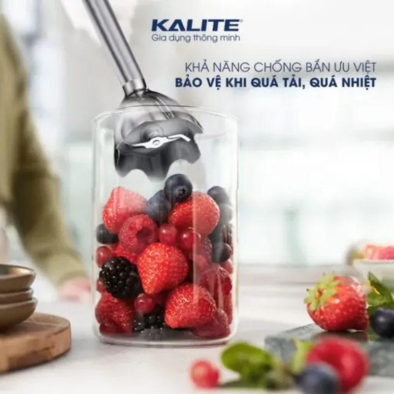 Máy xay cầm tay KALITE KEB4111 nhỏ gọn 400W, 12+1 tốc độ, đa năng chính hãng mới 100% 573731
