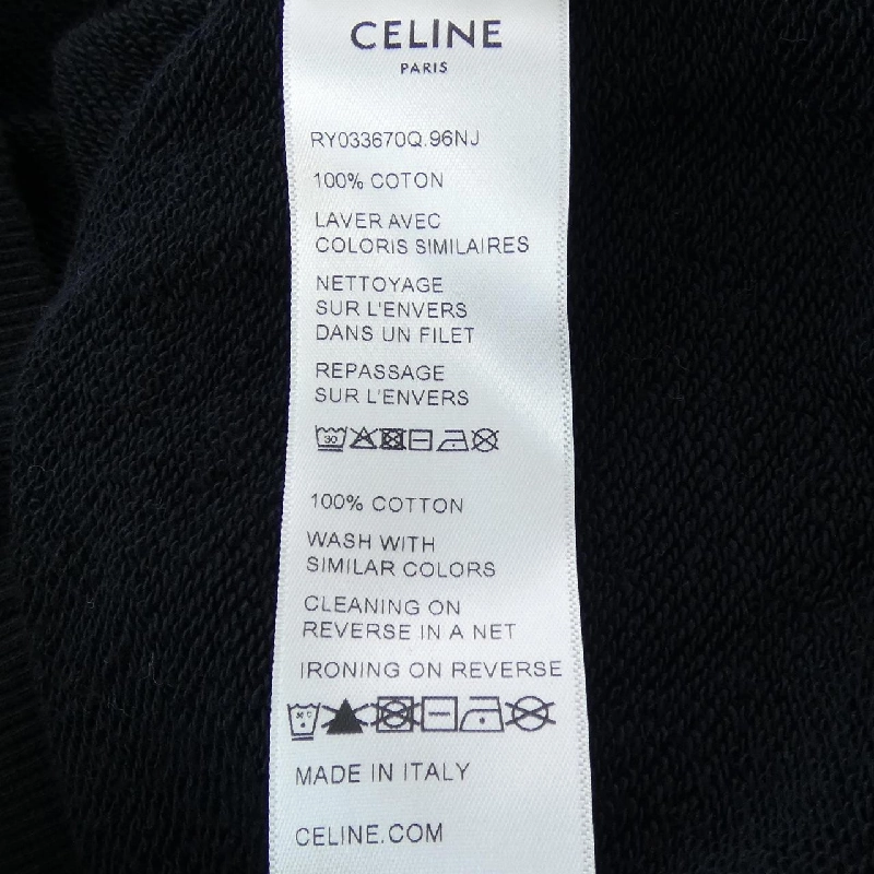 Áo hoodie rộng CELINE BLASON RY033670Q 635414