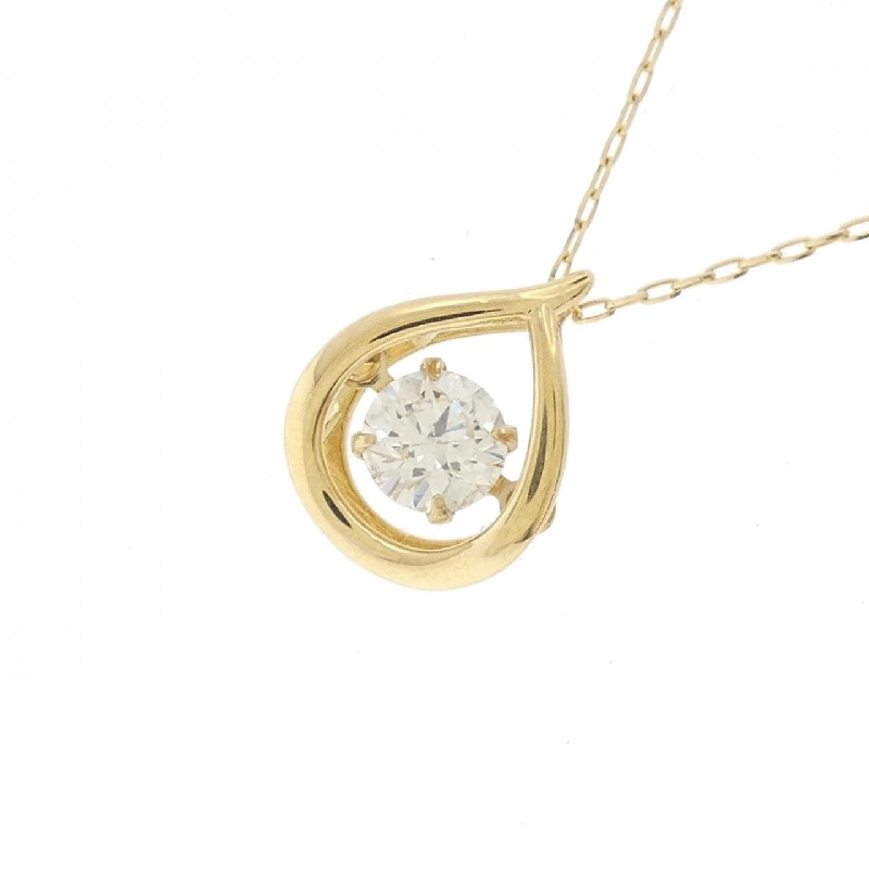 Dây chuyền kim cương K18YG 0.30CT - Hàng hiệu chính hãng 862214