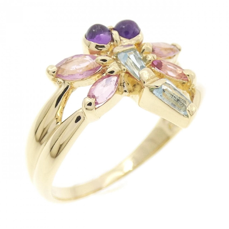 Nhẫn đá màu K18YG 669232