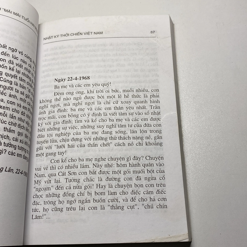 TÀI HOA RA TRẬN, NHẬT KÝ LIỆT SĨ HOÀNG THƯỢNG LÂN (XB 2005) 474095