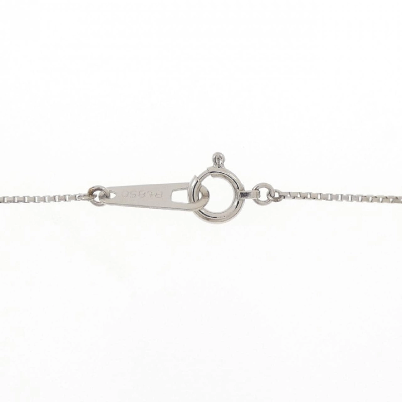 K18WG/PT850 Dây chuyền ngọc trai Akoya hình trái tim 8mm - Hàng hiệu Authentic 856564