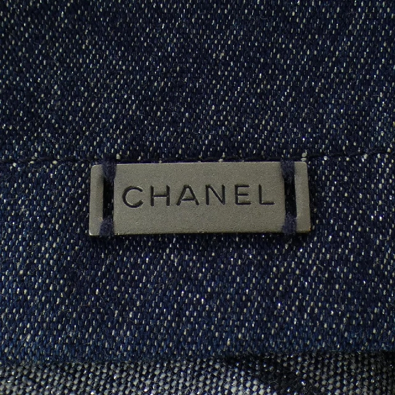 CHANEL IDENTFICATION P14592V08345 00C Áo khoác denim - Hàng hiệu Authentic 808935