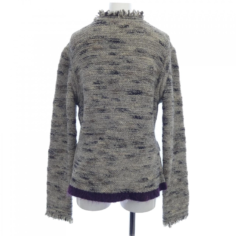 【Mã giảm giá】【Cổ điển】Áo khoác không cổ CHANEL 641261