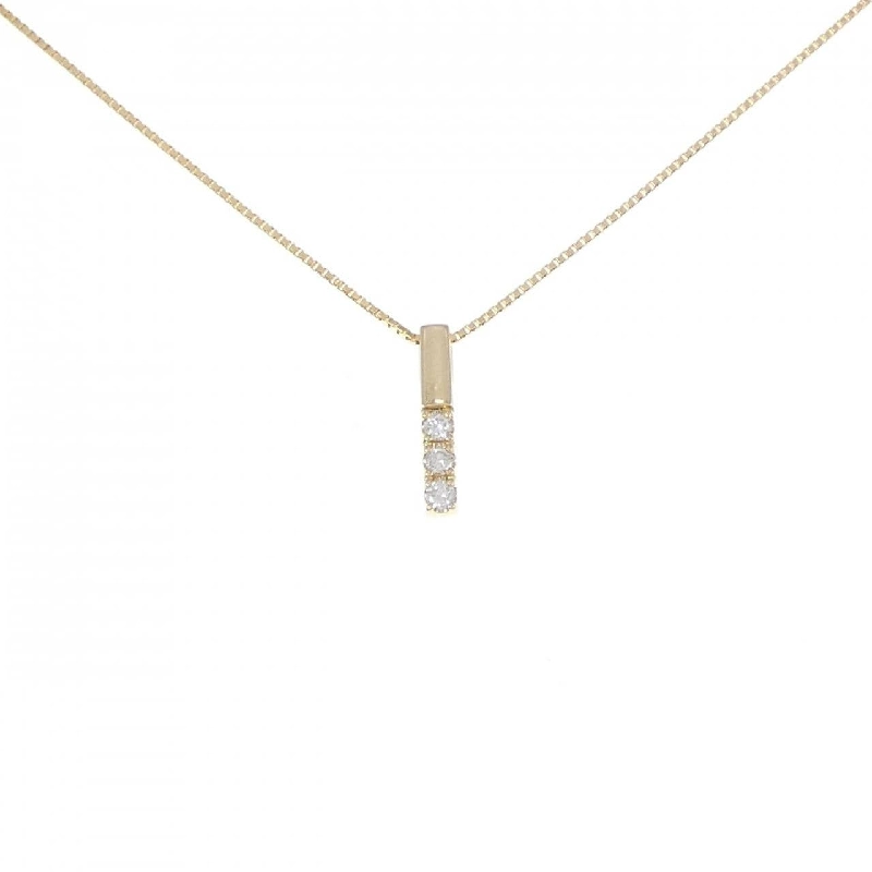 K18YG Dây chuyền kim cương - Hàng hiệu Authentic 862025