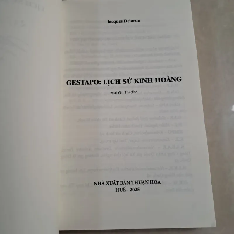 Gestapo - Lịch Sử Kinh Hoàng 960228