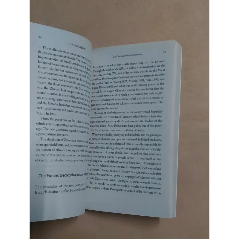 On Palestine - Noam Chomsky & Ilan Pappé 990286