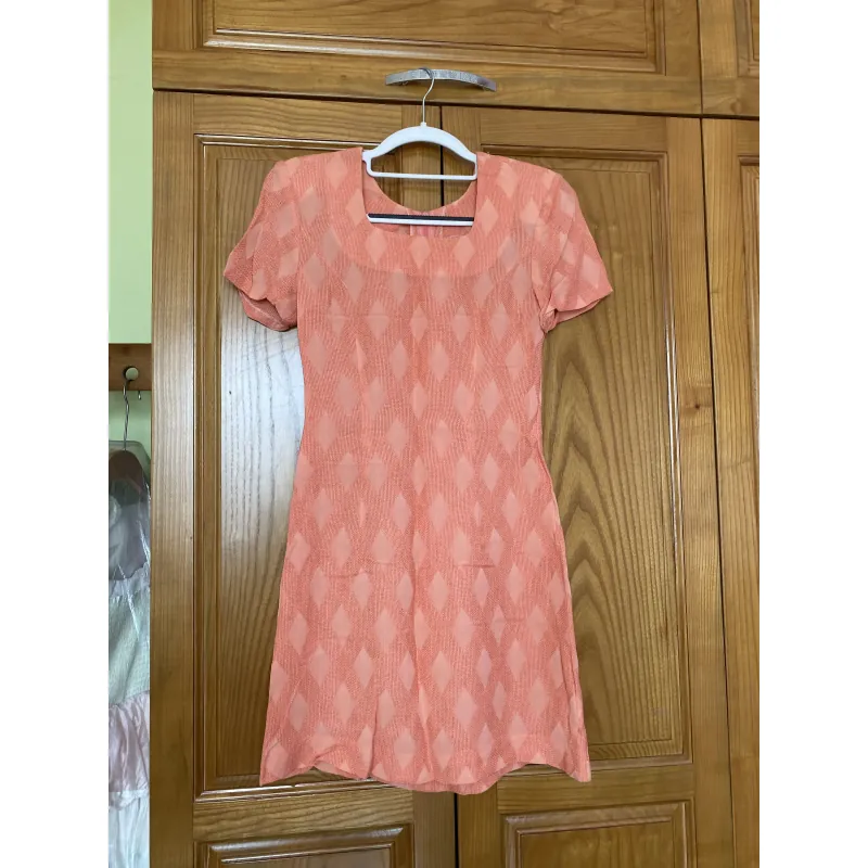 Váy tơ tằm thiết kế size S 1011480