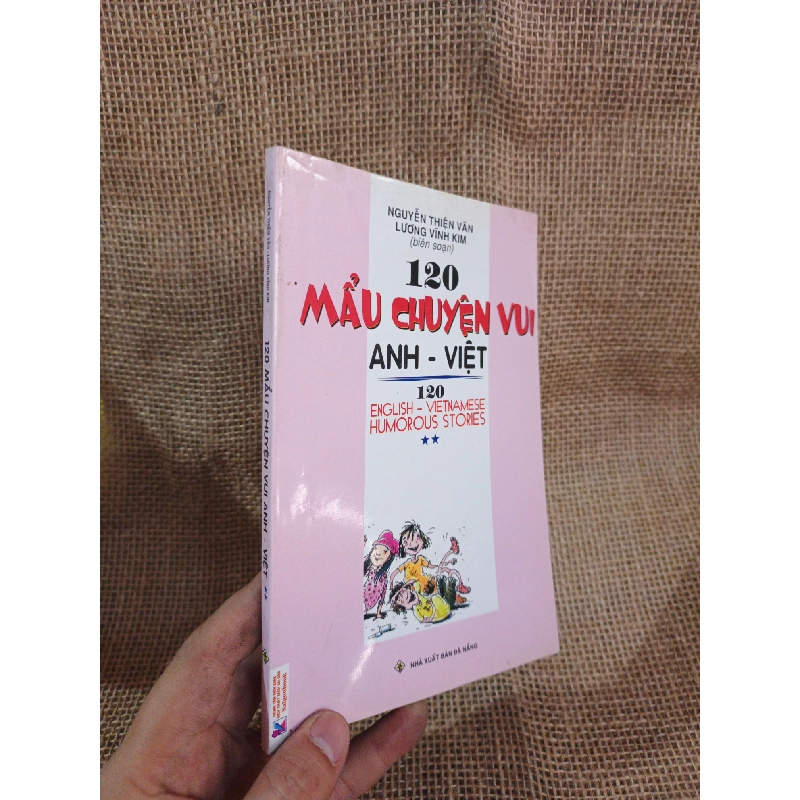 120 mẫu chuyện vui Anh Việt 2008 mới 90% (Sách tự học tiếng Anh) HLSC2404 1028280