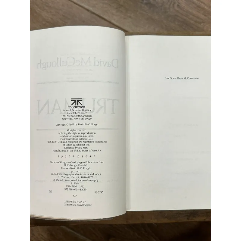 Truman - David McCullough (Pulitzer Prize Winner) 734839