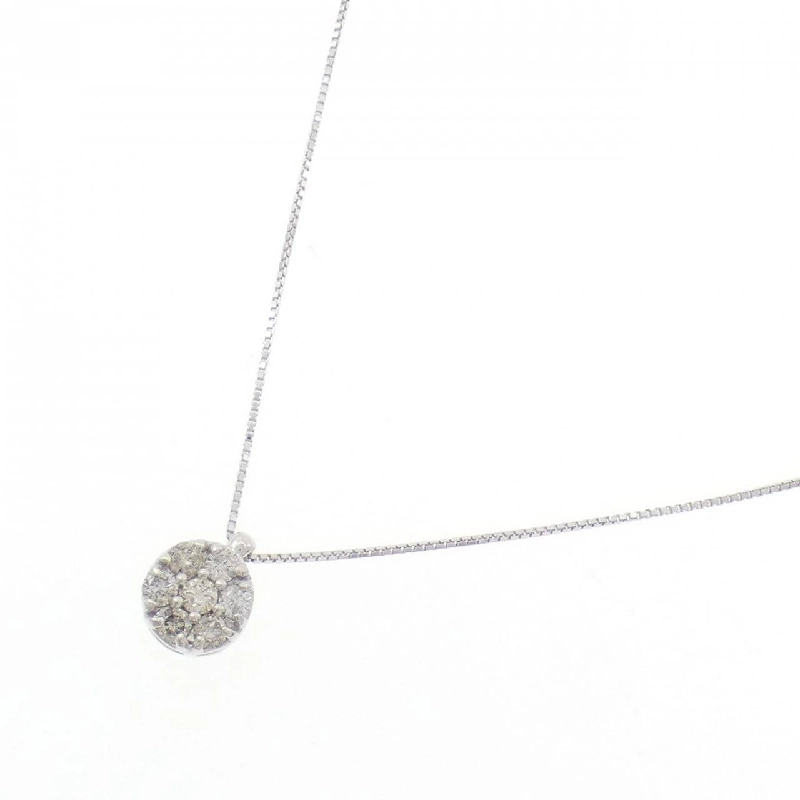 K14WG/K10WG Dây chuyền kim cương 0.20CT - Hàng hiệu Chính hãng 858697