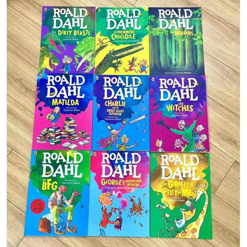 SÁCH - ROALD DAHL-PHIÊN BẢN ĐẶC BIỆT KHỔ TO A4 FULL MÀU - 20 cuốn 1000794