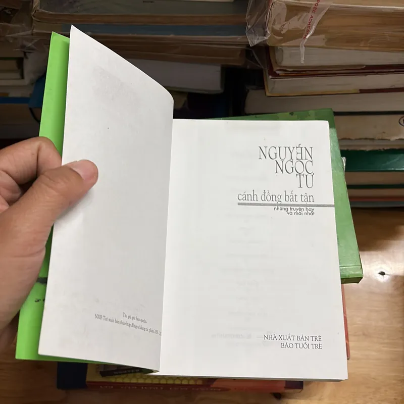 II Tựa sách: Cánh Đồng Bất Tận (Những truyện hay và mới nhất) - Nguyễn Ngọc Tư - 2005 438064