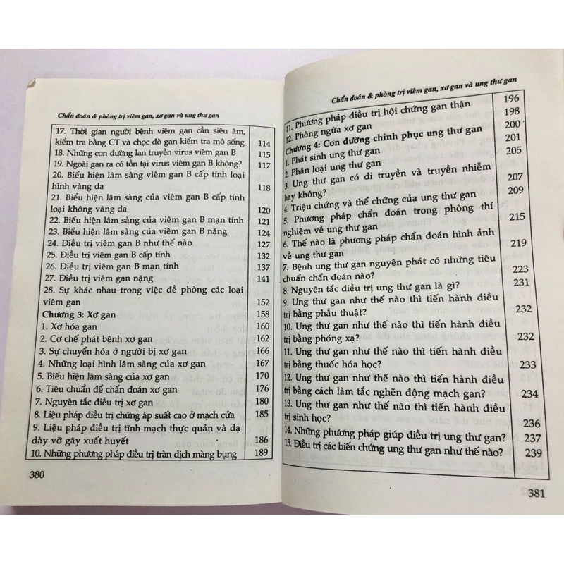 CHẨN ĐOÁN VÀ PHÒNG TRỊ VIÊM XƠ UNG THƯ GAN - 384 trang, nxb: 2008 360086